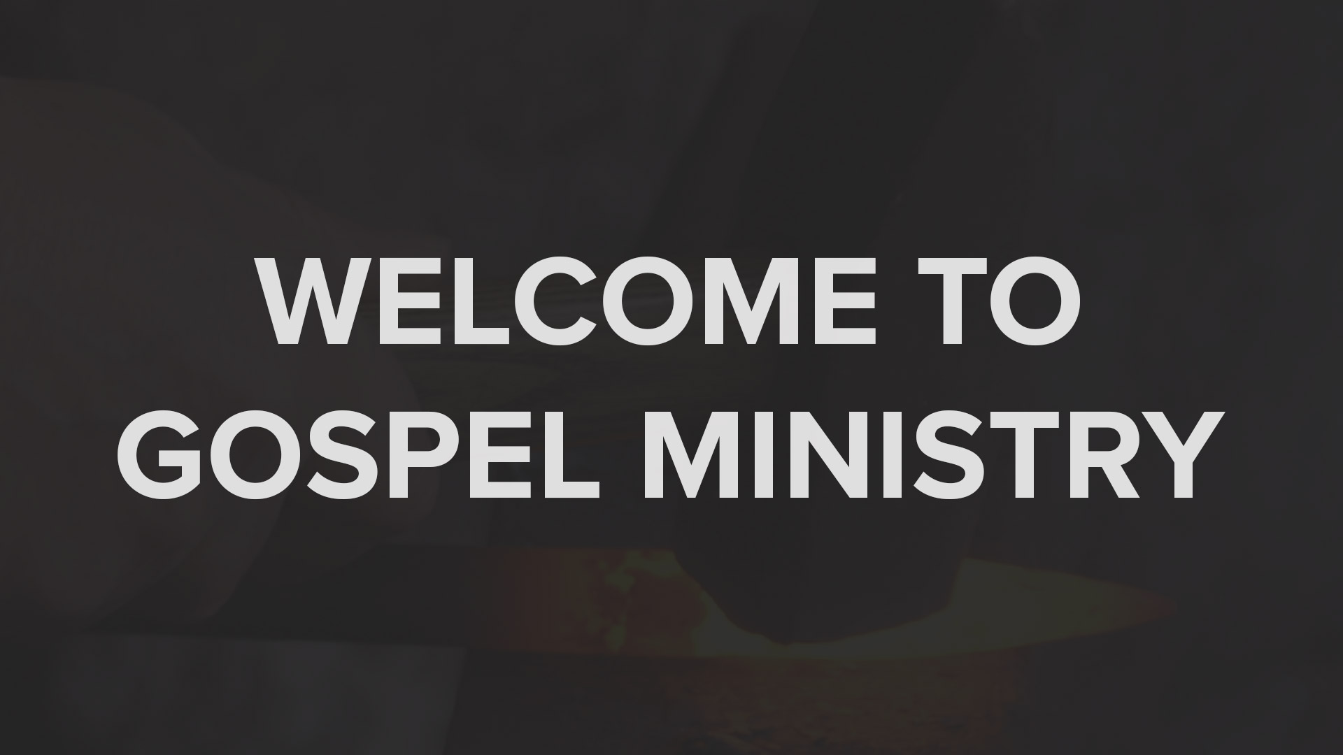 Welcome to Gospel Ministry for Men - | Grace Fellowship | Saskatoon ...